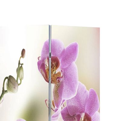 vidaXL Paravan de cameră pliabil, 120 x 170 cm, flori