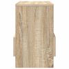 vidaXL Raft pentru reviste 2 pcs Stejar Sonoma 35 x 30 x 45 cm