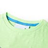 Tricou pentru copii, verde neon, 140