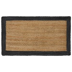 vidaXL Covoare de zonă Gri &icirc;nchis 60 x 110 cm Iută