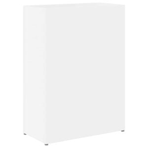 vidaXL Suport pentru umbrele Alb 40 x 20 x 55,5 cm Lemn prelucrat