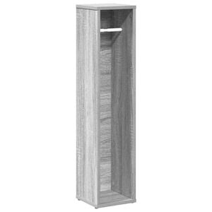 vidaXL Dulap de baie cu suport pentru role gri Sonoma 20,5x20x90 cm