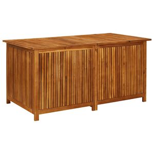 vidaXL Ladă de depozitare grădină, 150x80x75 cm, lemn masiv de acacia
