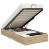 vidaXL Cadru de pat otoman Stejar Sonoma 193 x 90 x 25 cm