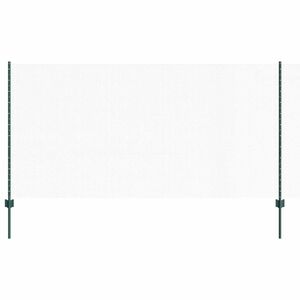 vidaXL Gard hexagonal cu st&acirc;lp 25 x 1,2 m Oțel cu strat de PVC Verde
