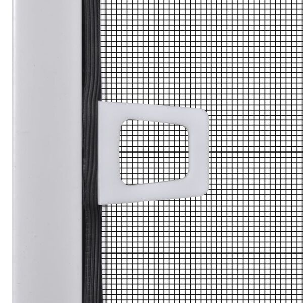 Plasă de insecte pentru fereastra, maro, 130 x 150 cm