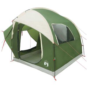 vidaXL Cort pentru mașină Verde 239 x 210 x 210 cm Poliester și oțel