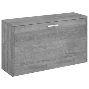vidaXL Bancă pentru pantofi, gri sonoma, 80x24x45 cm, lemn prelucrat