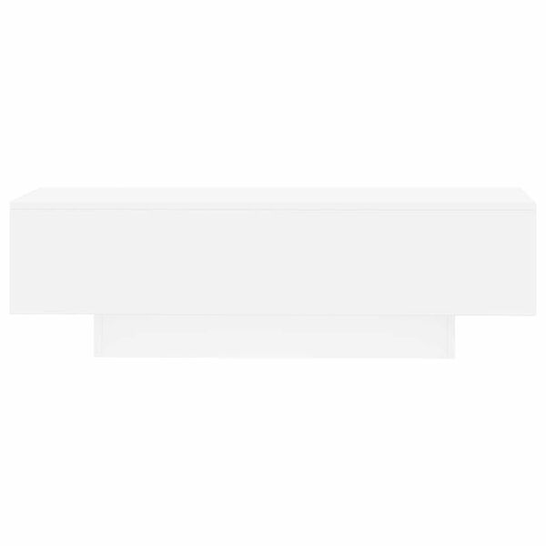 vidaXL Măsuță de cafea, alb, 100x49,5x31 cm, lemn prelucrat