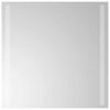 vidaXL Oglindă de baie cu LED, 50x50 cm