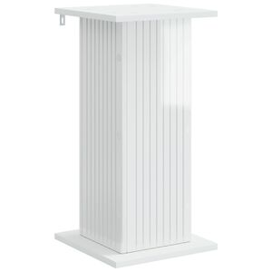 vidaXL Suport pentru plante Alb foarte lucios 30,5 x 30 x 60,5 cm
