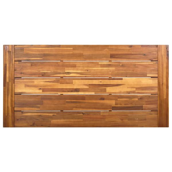 vidaXL Masă grădină picioare ac de păr 180x90x75 cm lemn masiv acacia