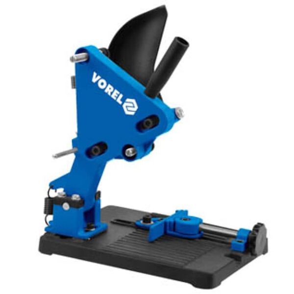 VOREL Suport din metal pentru polizor unghiular, albastru 79641