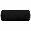 vidaXL Perne Bolster 2 pcs Negru Ø 15 x 40 cm Țesătură din microfibră