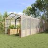 vidaXL &Icirc;mpătură cu ochiuri Transparent 8 x 10 m Polietilenă