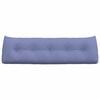 vidaXL Perna pentru spate Albastru Jeans 160 x 24 x 50 cm țesătură