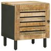 vidaXL Noptieră natural 40 x 33 x 46 cm Lemn de mango solid