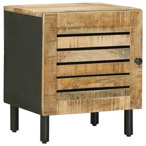 vidaXL Noptieră natural 40 x 33 x 46 cm Lemn de mango solid