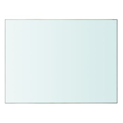 vidaXL Rafturi, 2 buc., 40 x 30 cm, panouri sticlă transparentă