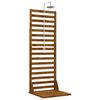 vidaXL Duș exterior 205,5 cm Lemn masiv de acacia și oțel inoxidabil