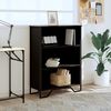 vidaXL Bibliotecă, negru, 80x31x106 cm, lemn prelucrat