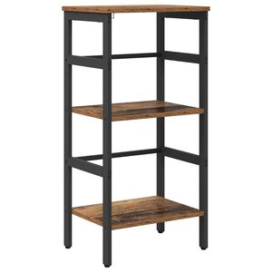 vidaXL Raft pentru cărți 2 niveluri 40 x 29,5 x 81 cm Lemn prelucrat
