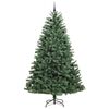 vidaXL Brad de Crăciun artificial cu ramuri articulare Verde 270 cm