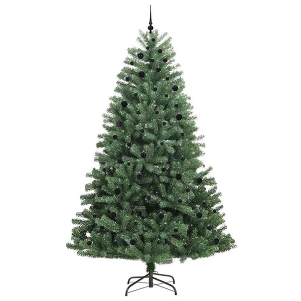 vidaXL Brad de Crăciun artificial cu ramuri articulare Verde 270 cm