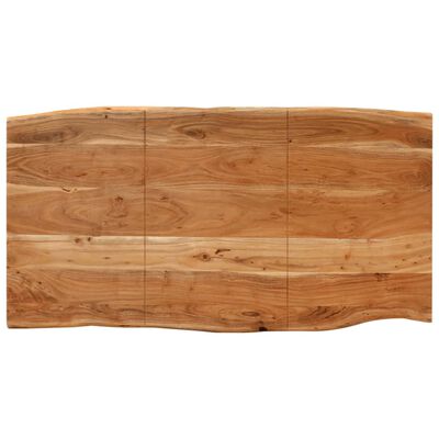 vidaXL Masă de bucătărie, 154x80x76 cm, lemn masiv de acacia
