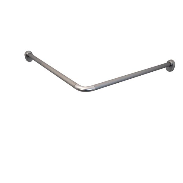 RIDDER Tijă universală de colț pentru perdeaua de duș, 90x90x2,5 cm