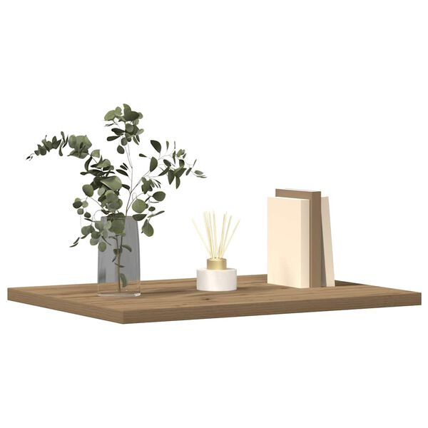 vidaXL Plăci bibliotecă, 4 buc., stejar artizanal, 40x30x1,5 cm, lemn