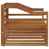 vidaXL Set de canapele de exterior Lemn Solid de Acacia natural