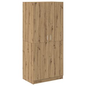 vidaXL Șifonier, stejar artizanal, 90x52x200 cm, lemn prelucrat