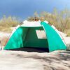 vidaXL Cort camping 2 persoane verde marin impermeabil setare rapidă