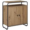 vidaXL Bufet Stejar Artizanal 68 x 35 x 75 cm Lemn compozit