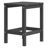 vidaXL Masă Adirondack de grădină, antracit, 38x38x46 cm, HDPE