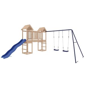 vidaXL Set de joacă pentru exterior, lemn masiv de pin