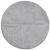 vidaXL Covor IZA aspect scandinav, cu fire scurte, gri, &Oslash; 100 cm