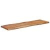 vidaXL Blat masă 120x40x2,5 cm dreptunghiular lemn acacia margine vie