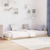 vidaXL Cadru de pat de podea Sonoma 75 x 190 cm Lemn compozit
