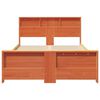 vidaXL Cadru de pat Maroniu cerat 120 x 200 cm Lemn compozit