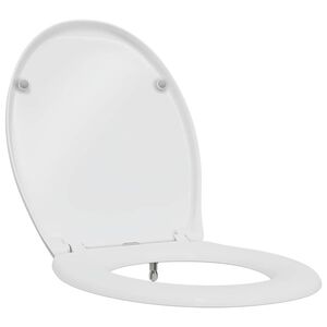 vidaXL Capacul de toaletă Alb 47 x 37 x 4 cm Duroplast