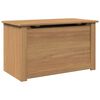 vidaXL Cutie depozitare cu capac PANAMA, 79x42x46 cm, lemn masiv pin
