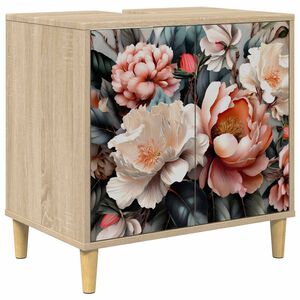 vidaXL Dulap de Baie BORNE Sonoma 60 x 40 x 60 cm Lemn prelucrat