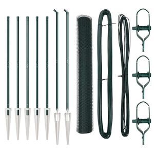 vidaXL St&acirc;lp de gard. Verde