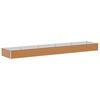 vidaXL Strat &icirc;nălțat de grădină Maro deschis 485 x 100 x 36 cm
