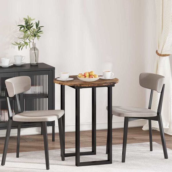 vidaXL Placă de masă Lemn vechi 60 x 60 x 1,5 cm Lemn compozit