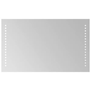 vidaXL Oglindă cu LED de baie, 50x30 cm