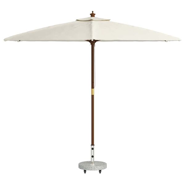 vidaXL Bază pentru umbrelă Manual Gri 45 x 45 x 45 cm