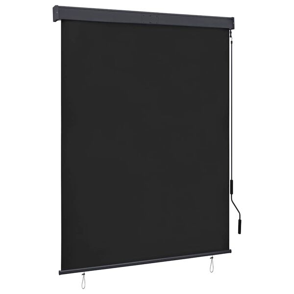 vidaXL Jaluzea tip rulou de exterior, antracit, 140 x 250 cm